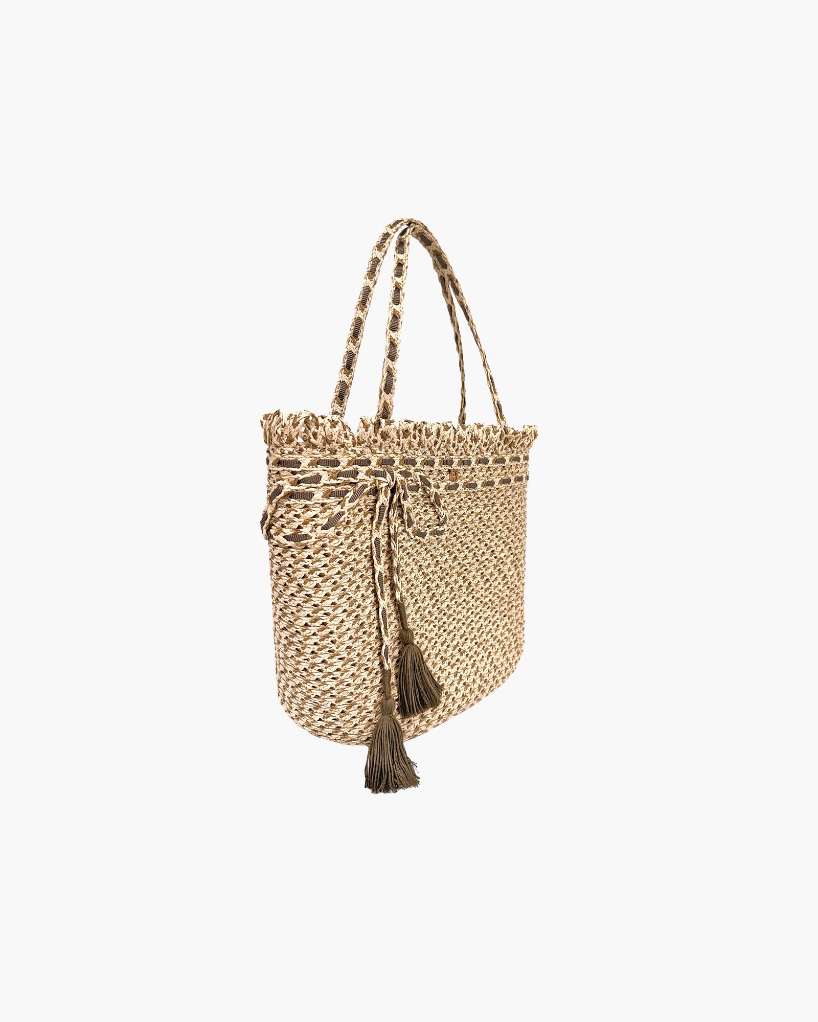 Squishee® St.Tropez Straw Tote
