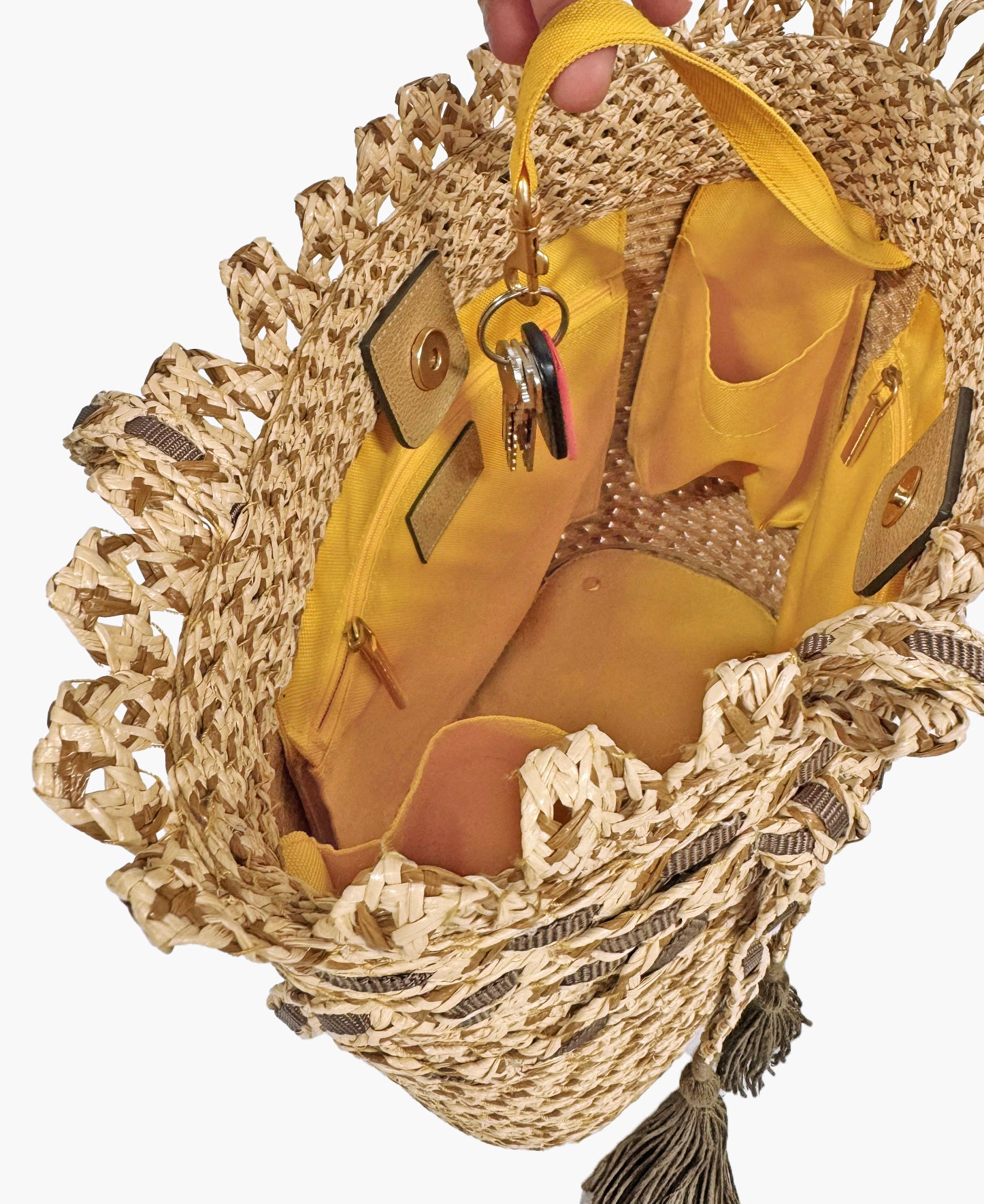 Squishee® St.Tropez Straw Tote