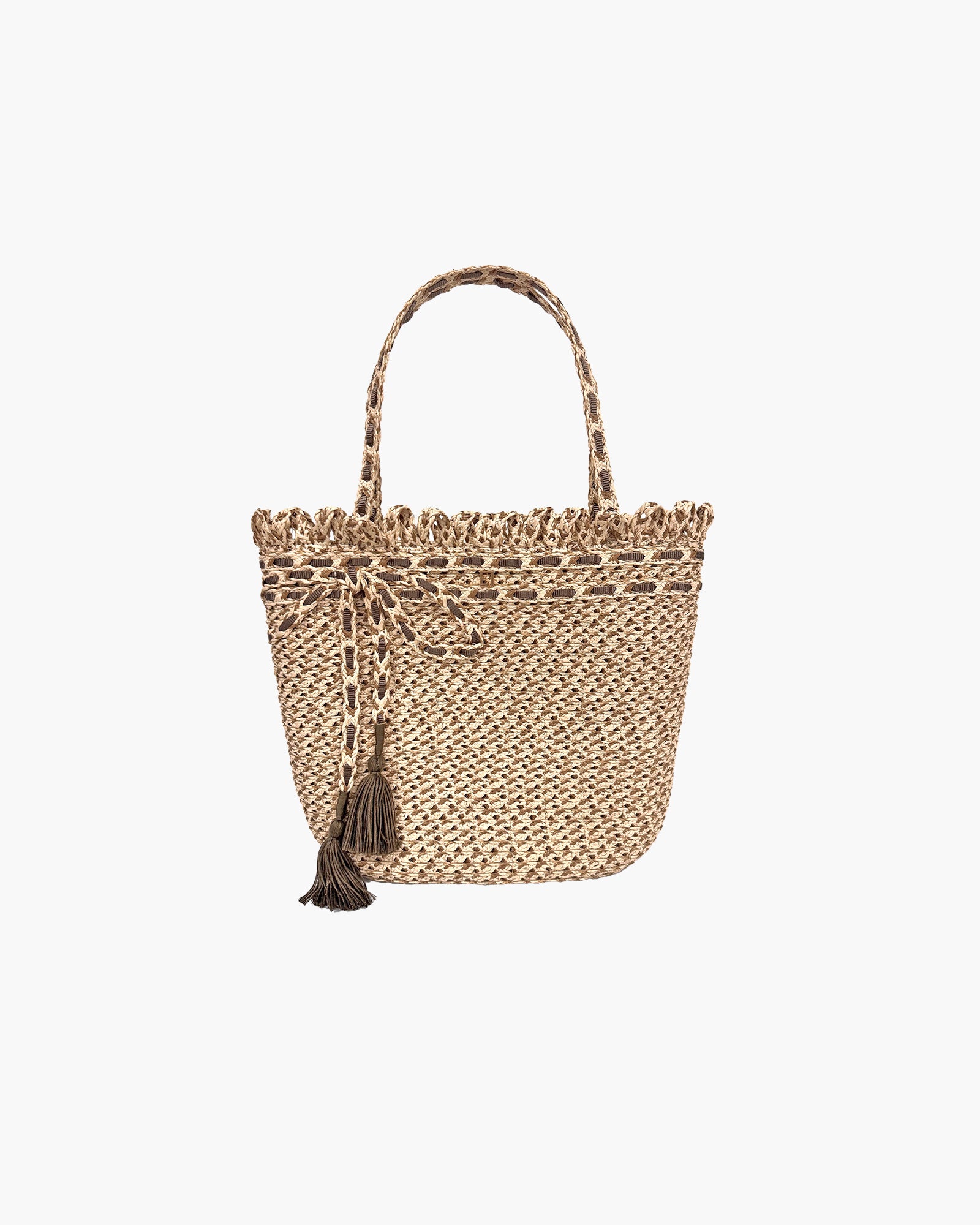 Squishee® St.Tropez Straw Tote