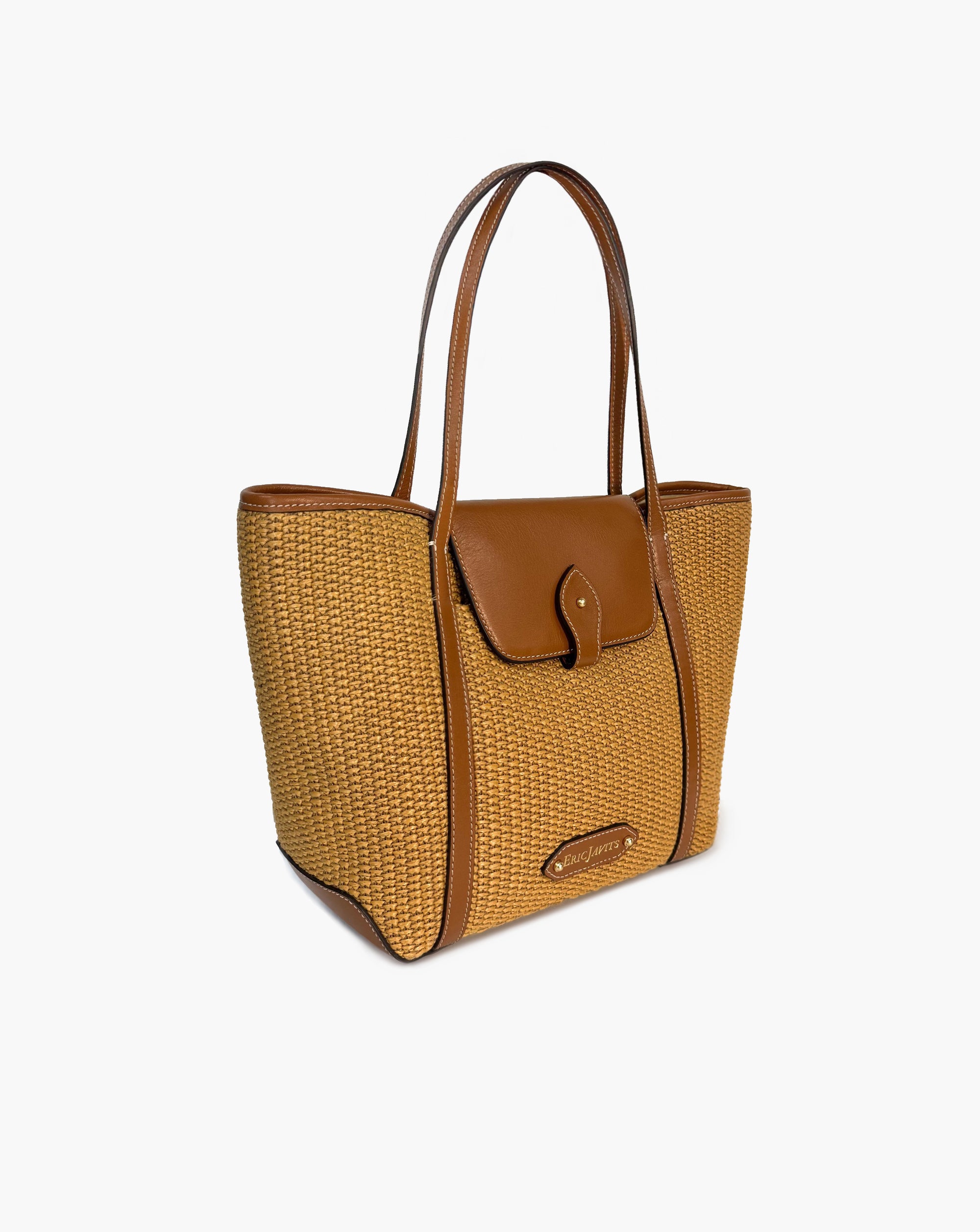 Verona Raffia Tote Bag