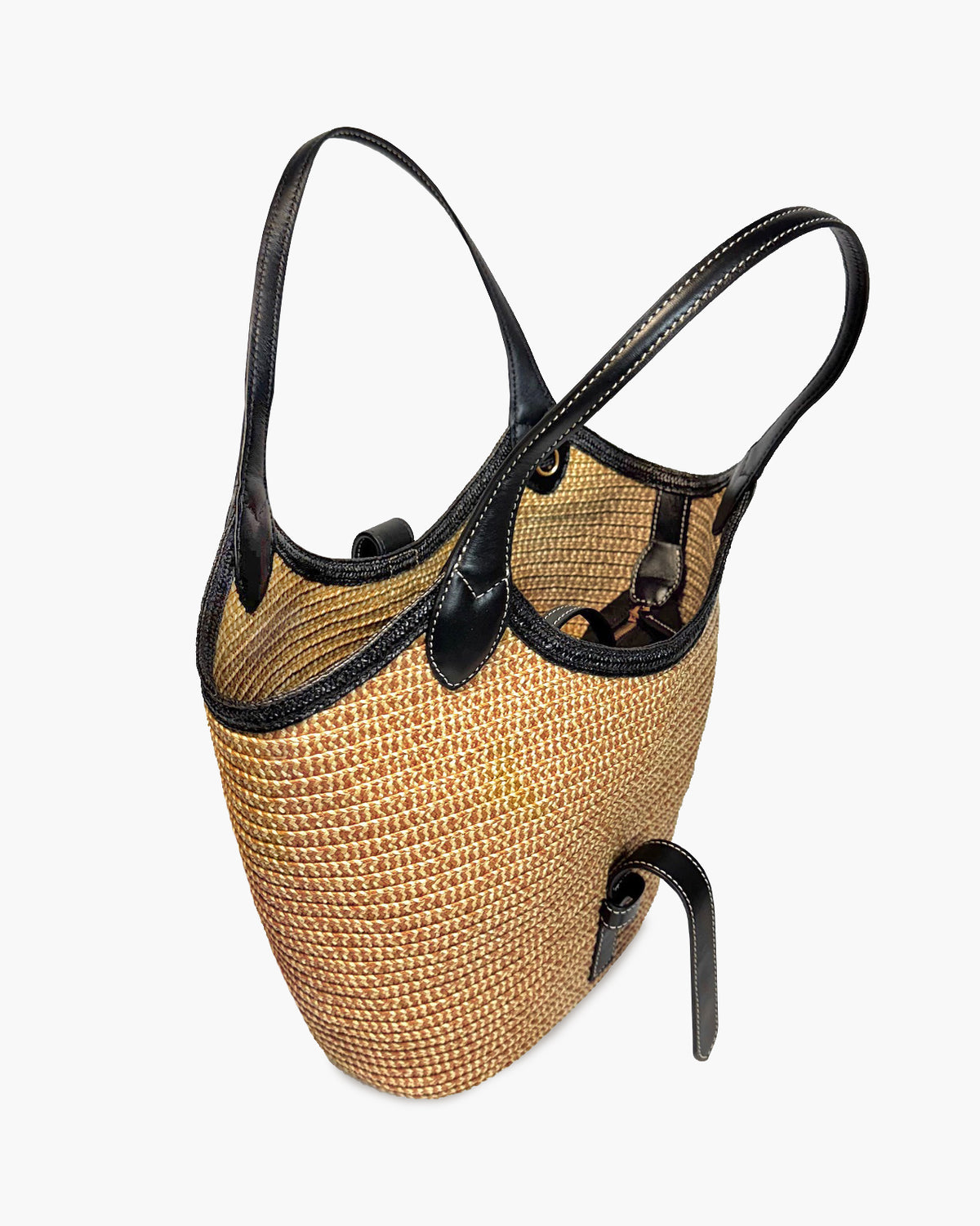 Trek Tote Natural/Black Eric Javits