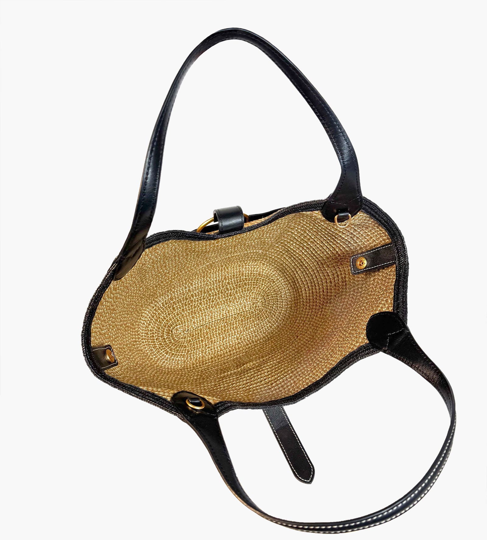 Trek Tote Natural/Black Eric Javits