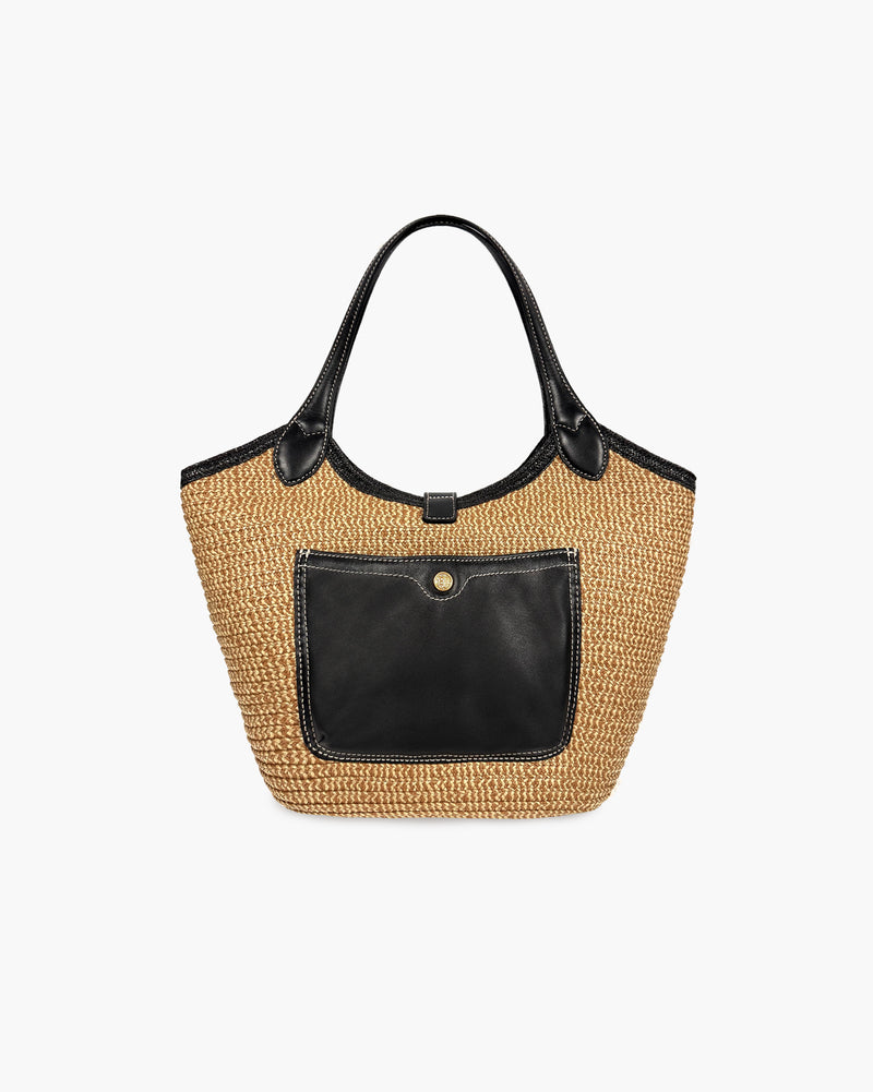 Trek Tote Natural/Black Eric Javits