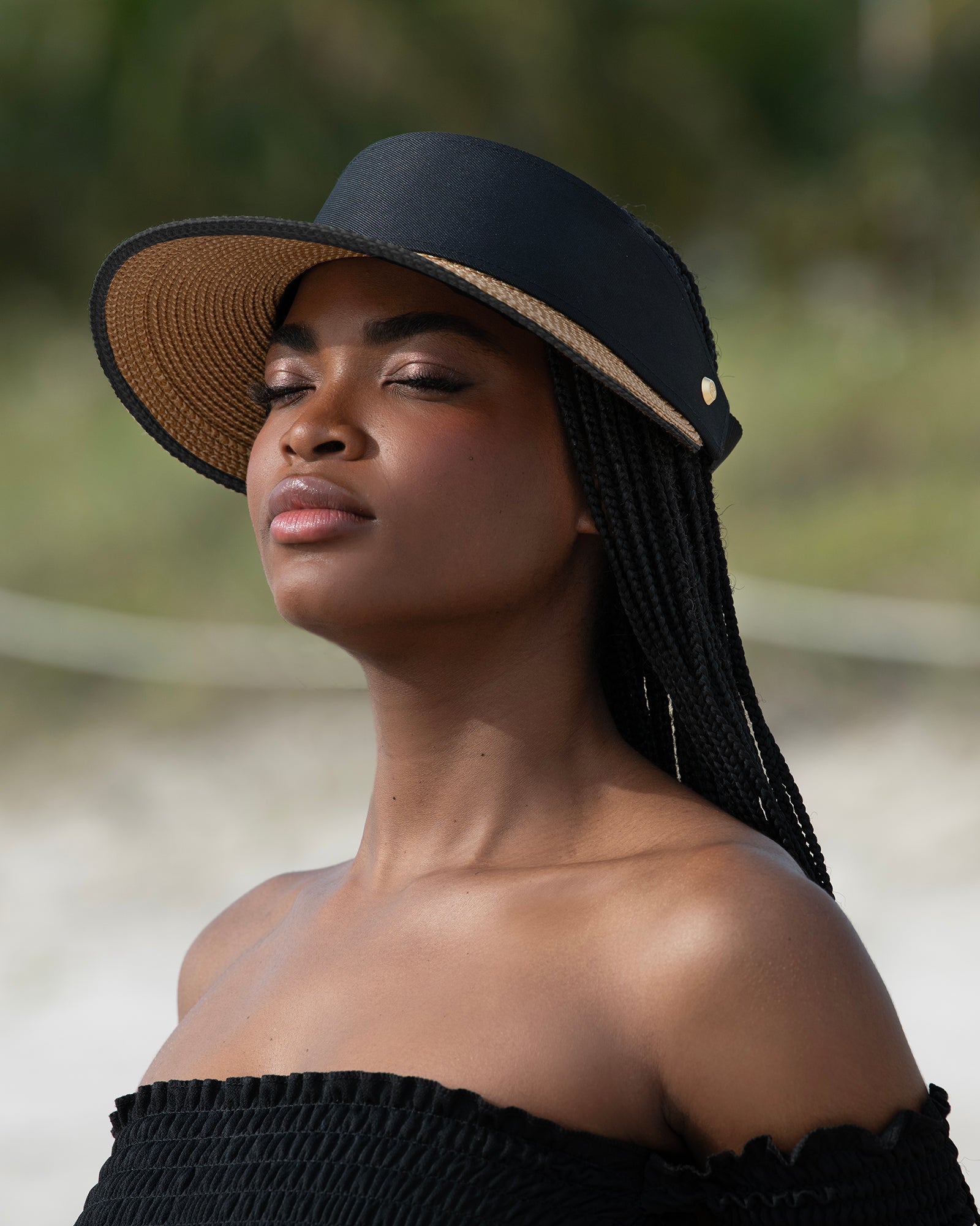 Champ Visor Hat for Women I Straw Hat | Eric Javits