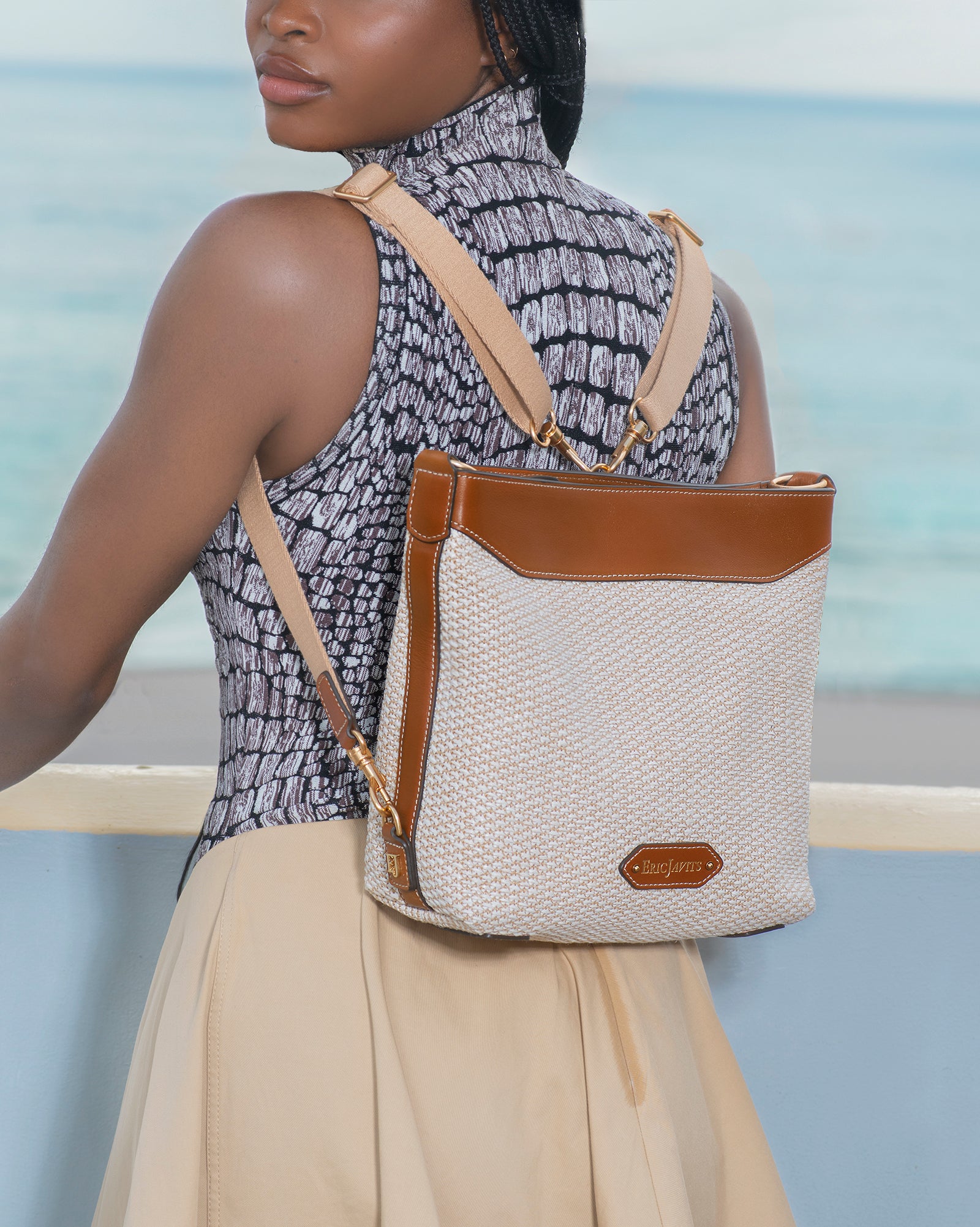 Lil Zoey I Convertible Messenger Backpack | Eric Javits