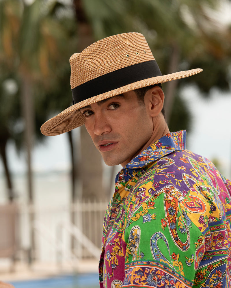 Eric Javits Squishee Trek Cowboy Hat in natural Eric Javits Women main image 3