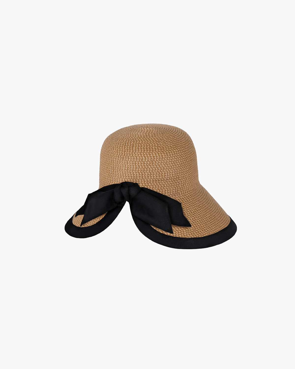 Eric Javits Vintage Black and Bronze Large Sun Hat Flex Brim For Sale at  1stDibs