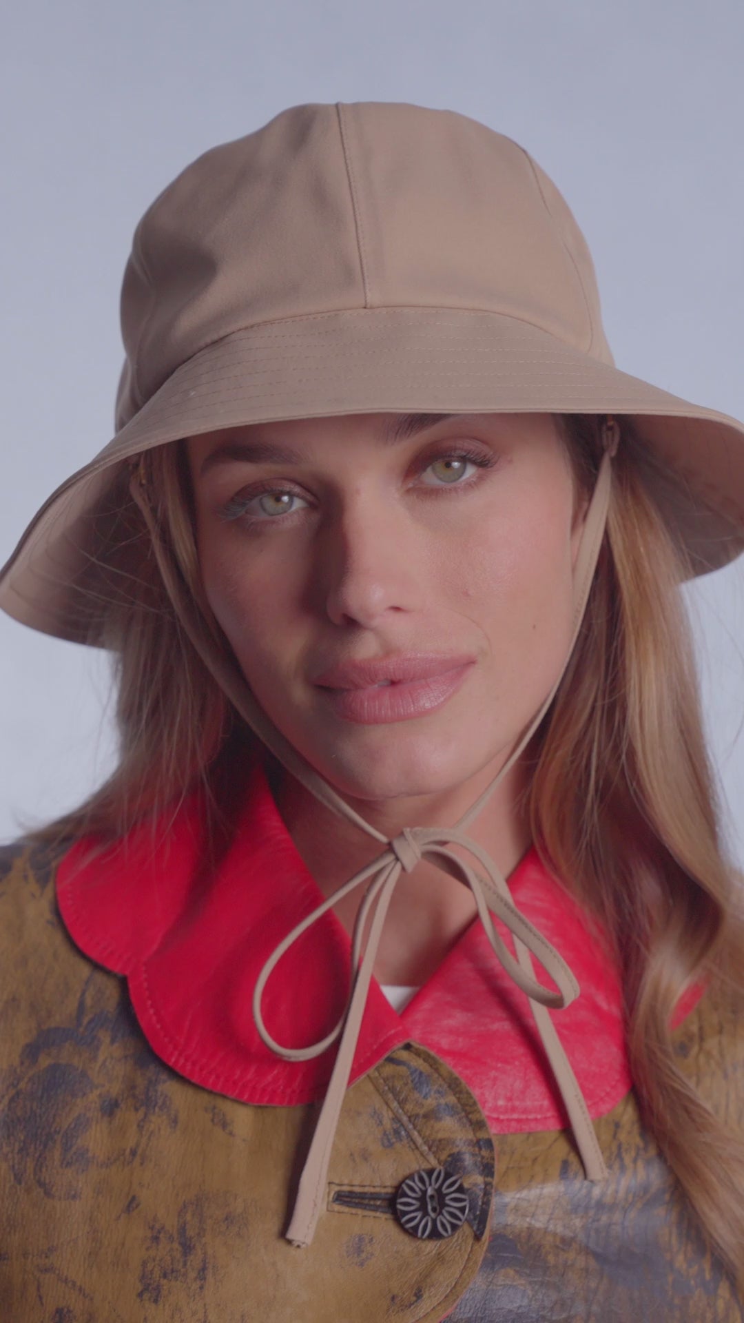 Rain Cloche Tan Eric Javits