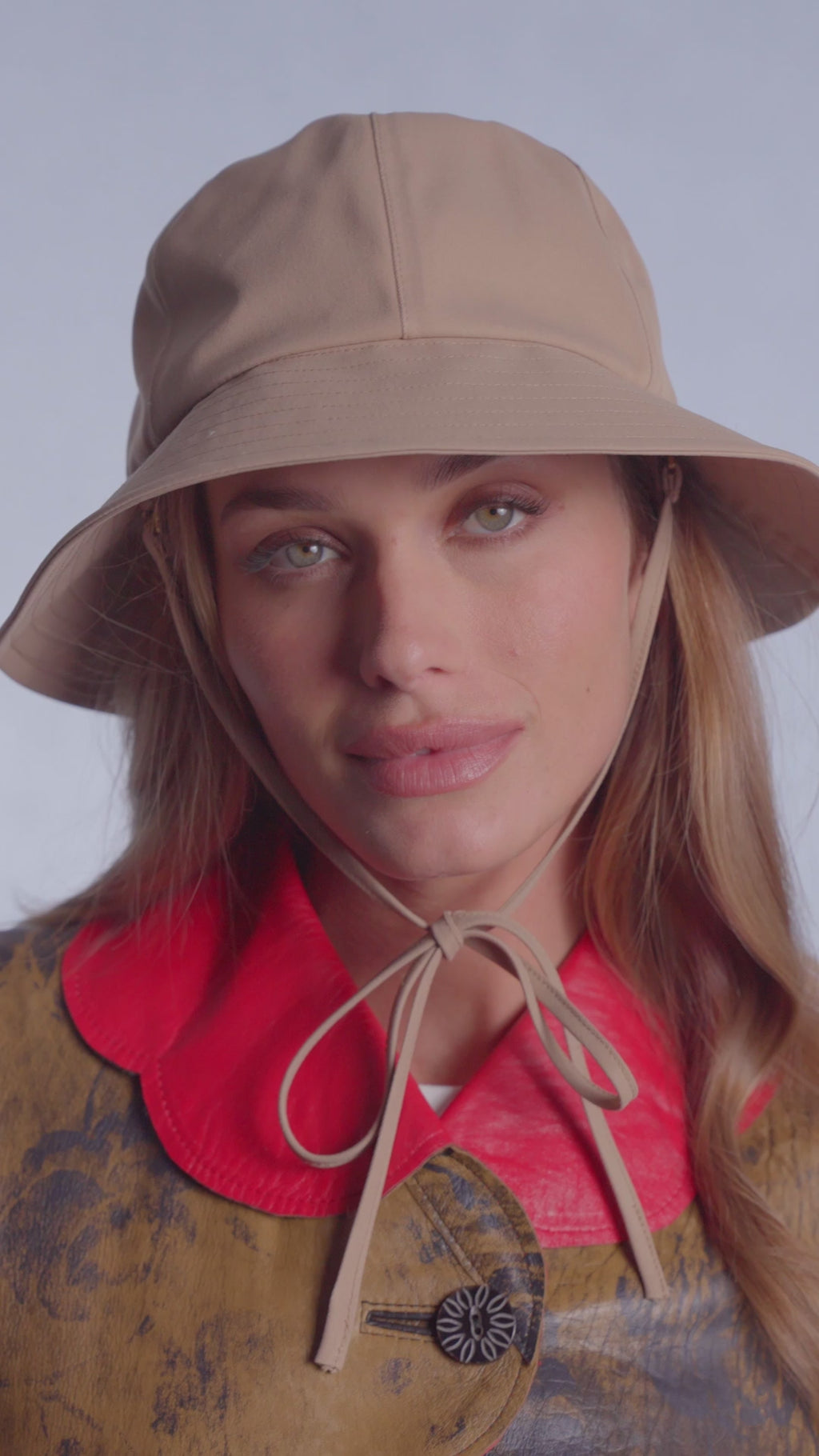 Rain Cloche Tan Eric Javits