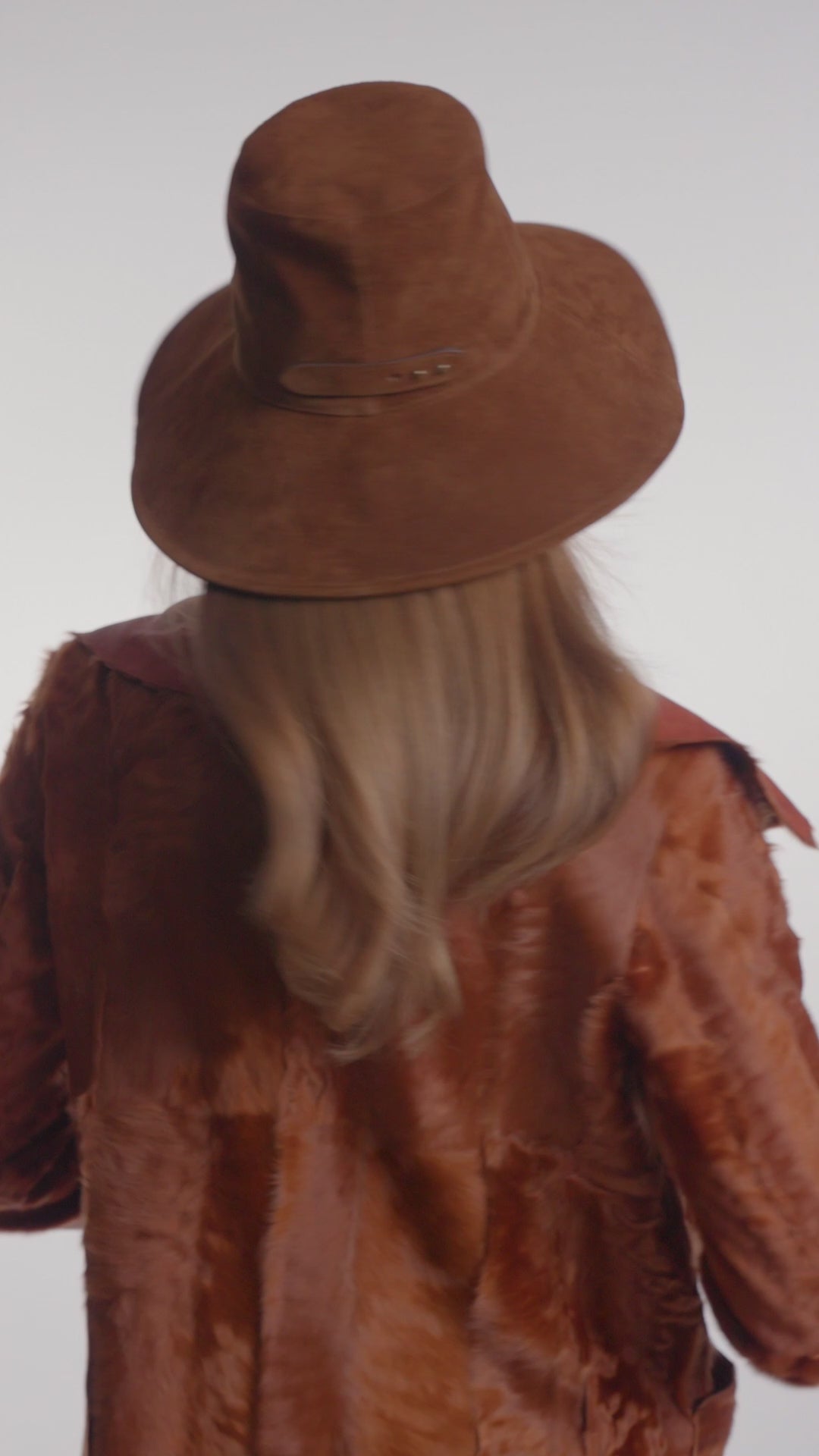 Anette Hat I Packable UPF 50+ Suede Floppy Hat | Eric Javits
