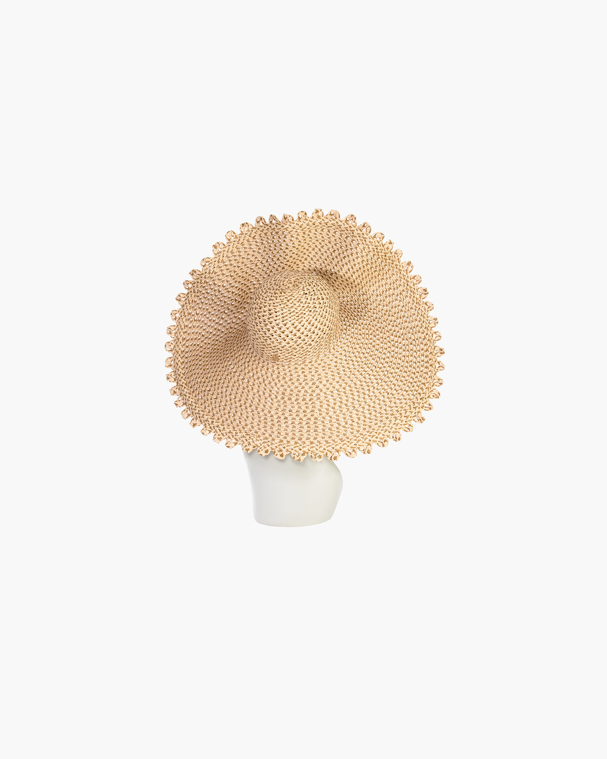 Straw Hat Shell Giant Shell Straw Hat I Wide Brim Hat | Original Peanut | Eric Javits