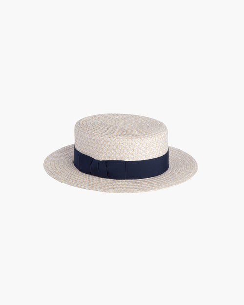 13859_BOATER_CREAM_NAVYcopy.  display picture 1