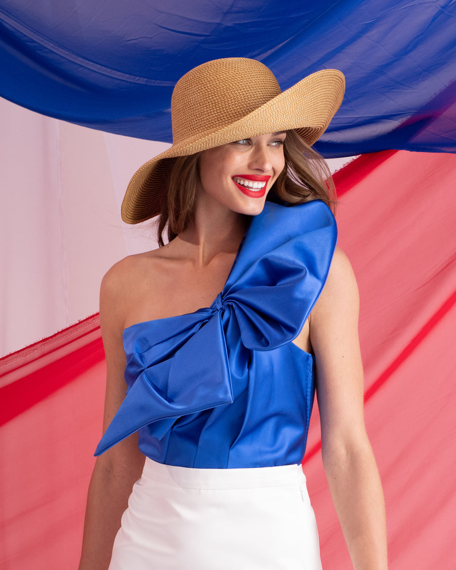 Hampton Straw Hat Women's Skimmer Hat Eric Javits