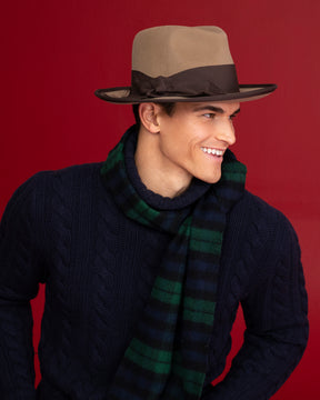 Tyler Hat For Men Camel Eric Javits