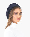 Suede Kate Navy Eric Javits