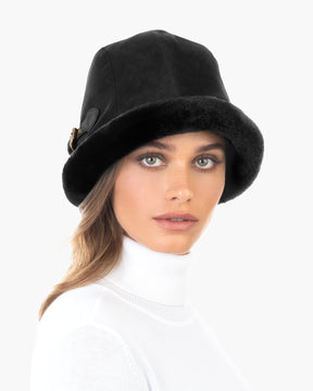Eric Javits Women Hats Black Vail Winter Hat