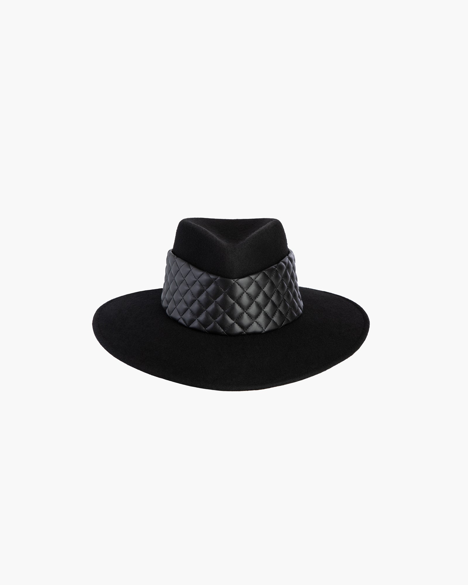 Quilty fedora Black Eric Javits
