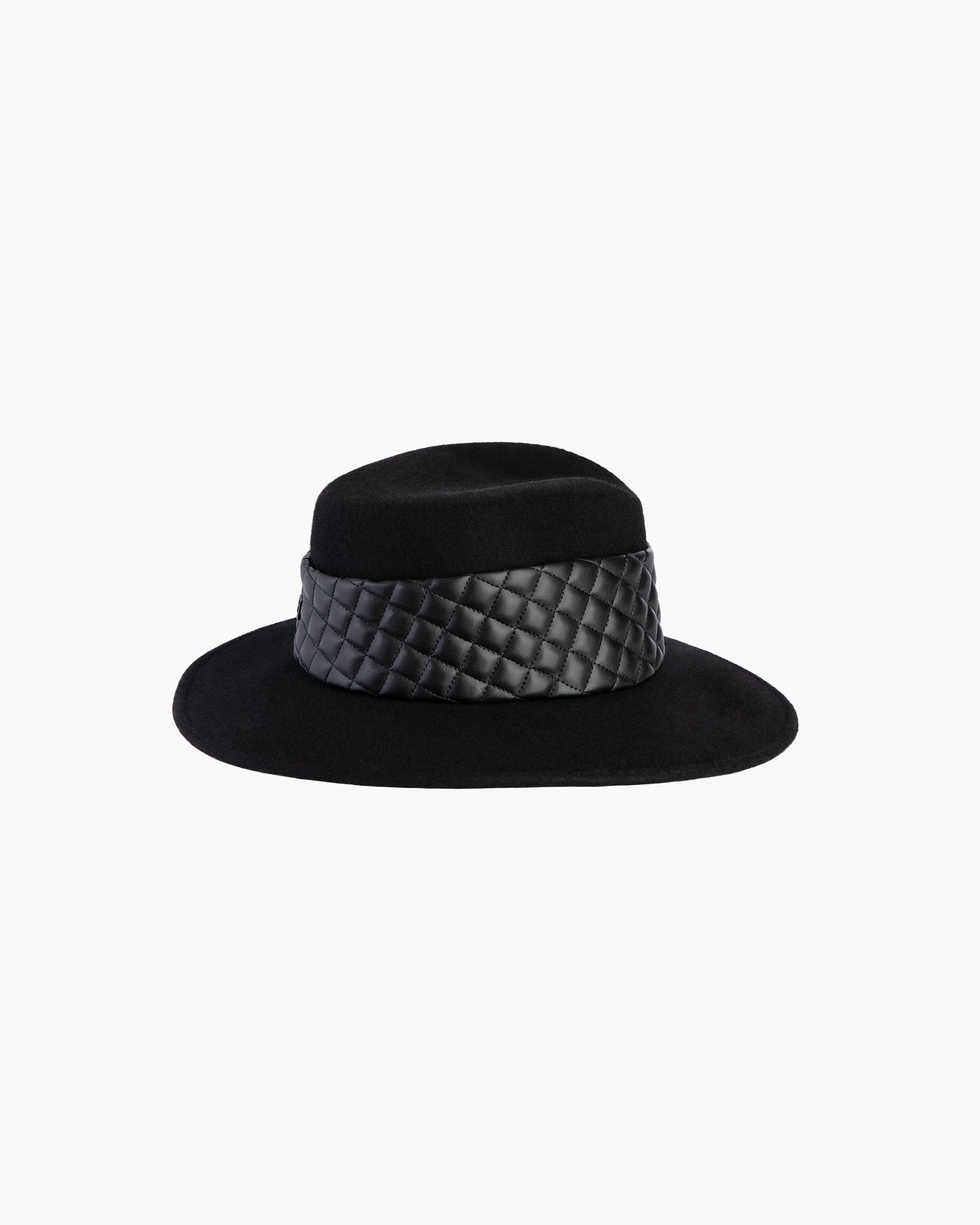 Quilty fedora Black Eric Javits