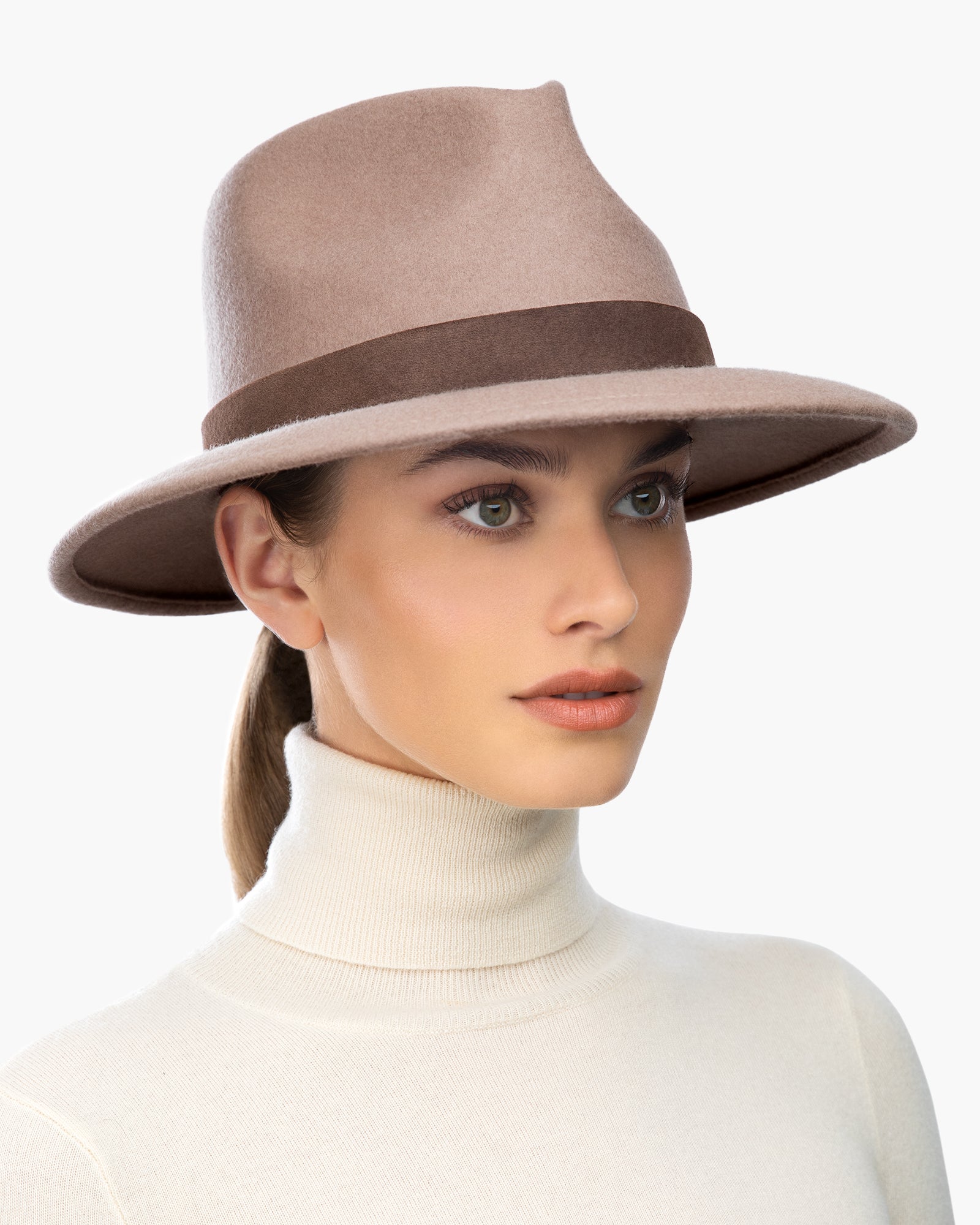 Ms Cool Wool Felt Fedora Hat｜Lined Wool | Eric Javits