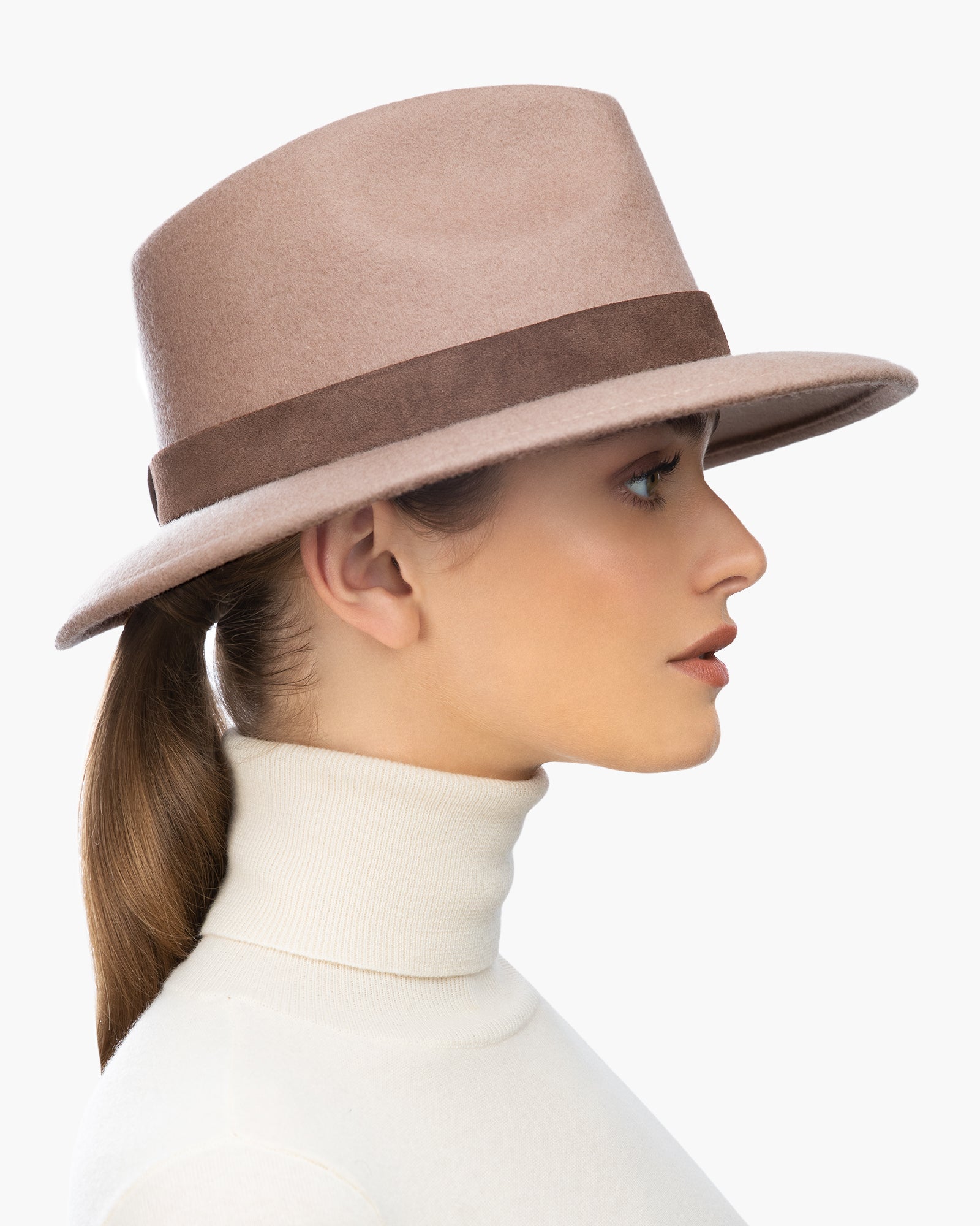 Ms Cool Wool Felt Fedora Hat｜Lined Wool | Eric Javits