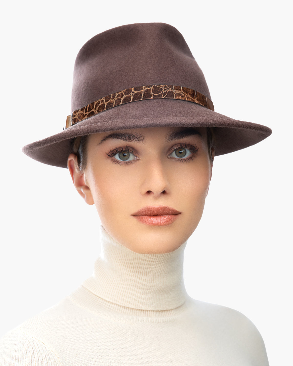 Wool Classic | Felt Fedora Hat | Eric Javits | Chestnut | Eric Javits