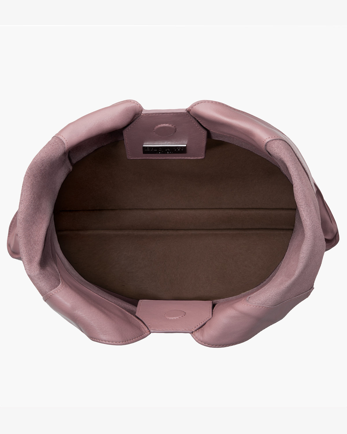 Farrah I Mauve Eric Javits Leather Bag