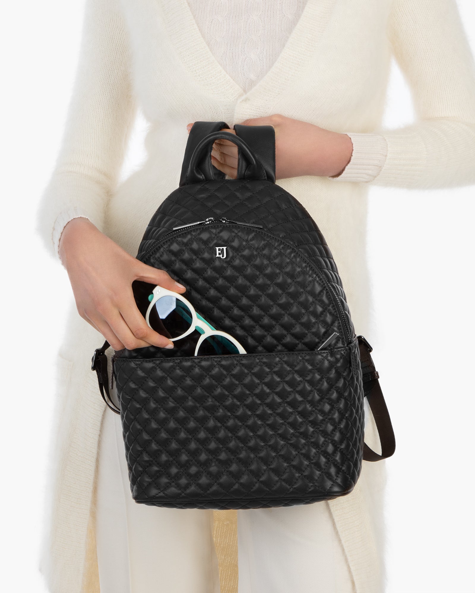 Quilty Backpack | Leather Bag | Eric Javits Quilty Backpack | Leather Bag | Eric Javits
