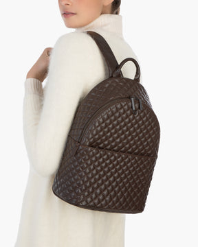 Quilty Backpack Chocolate Eric Javits