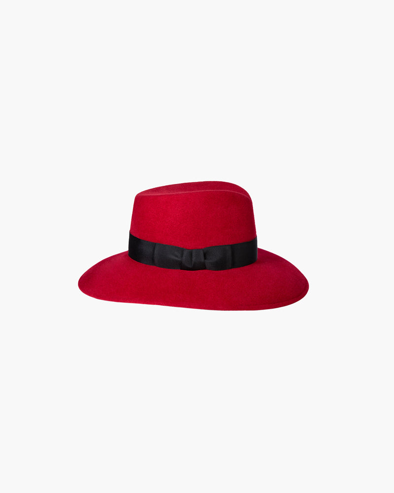 Wool Zora Red/Black Eric Javits