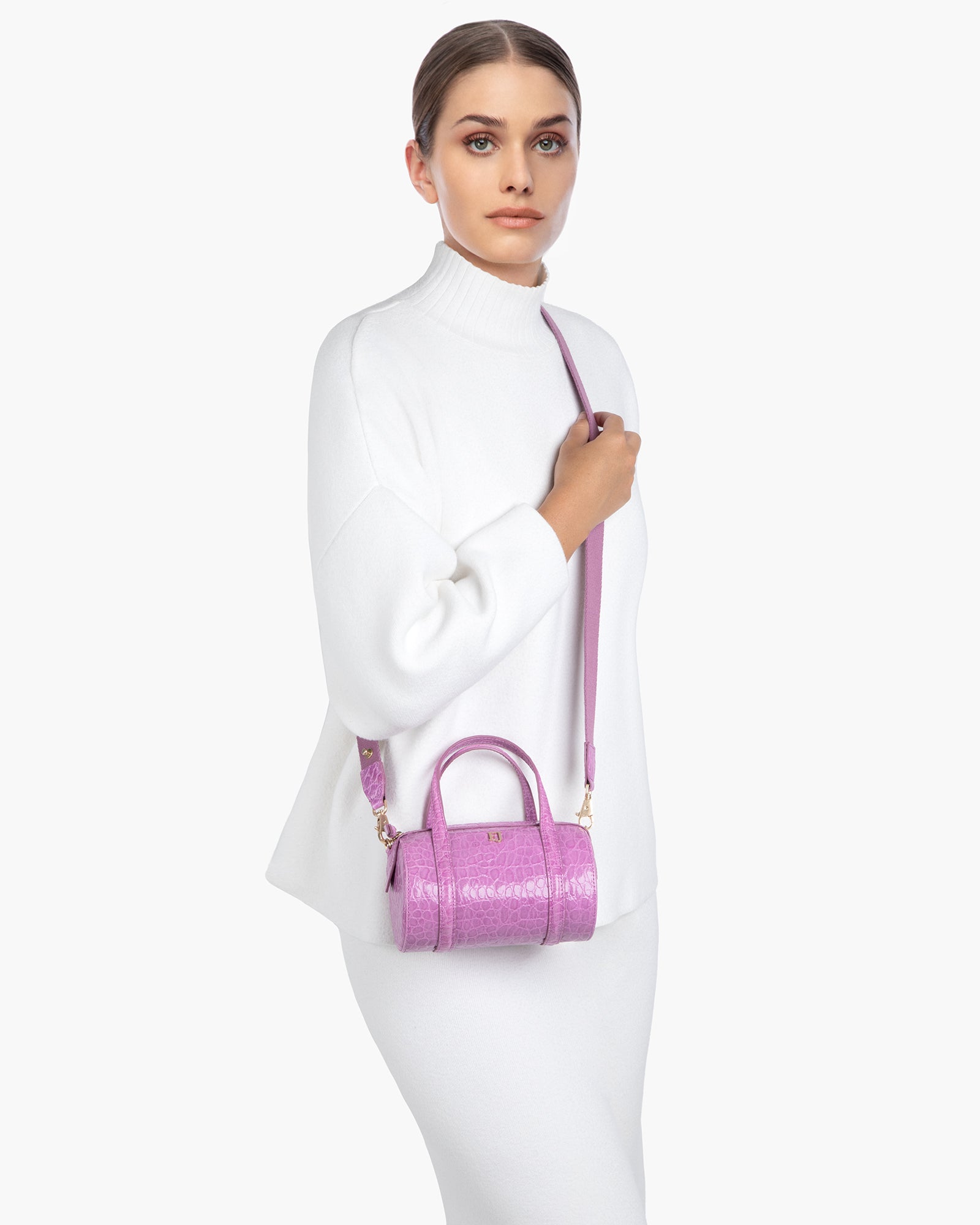 Mini Duffel | Mini Leather | Eric Javits