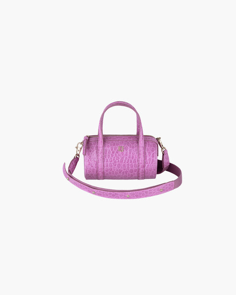 Mini Duffel | Mini Leather – Eric Javits Mini Duffel | Mini Leather – Eric Javits