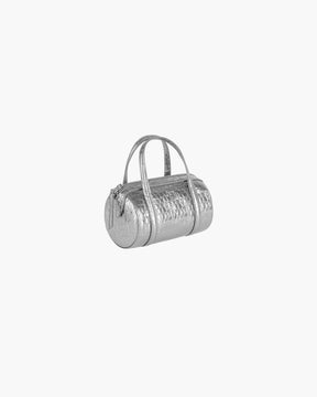Mini Duffel Silver Eric Javits