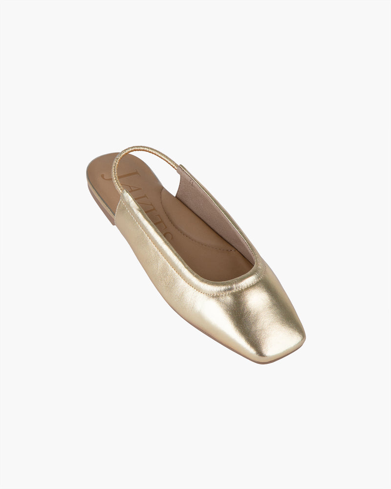 Peyton Slingback Metallic - Shoes - Final Sale, Gold / 6.5