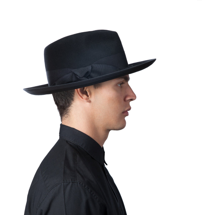 Tyler Hat For Men Black Eric Javits