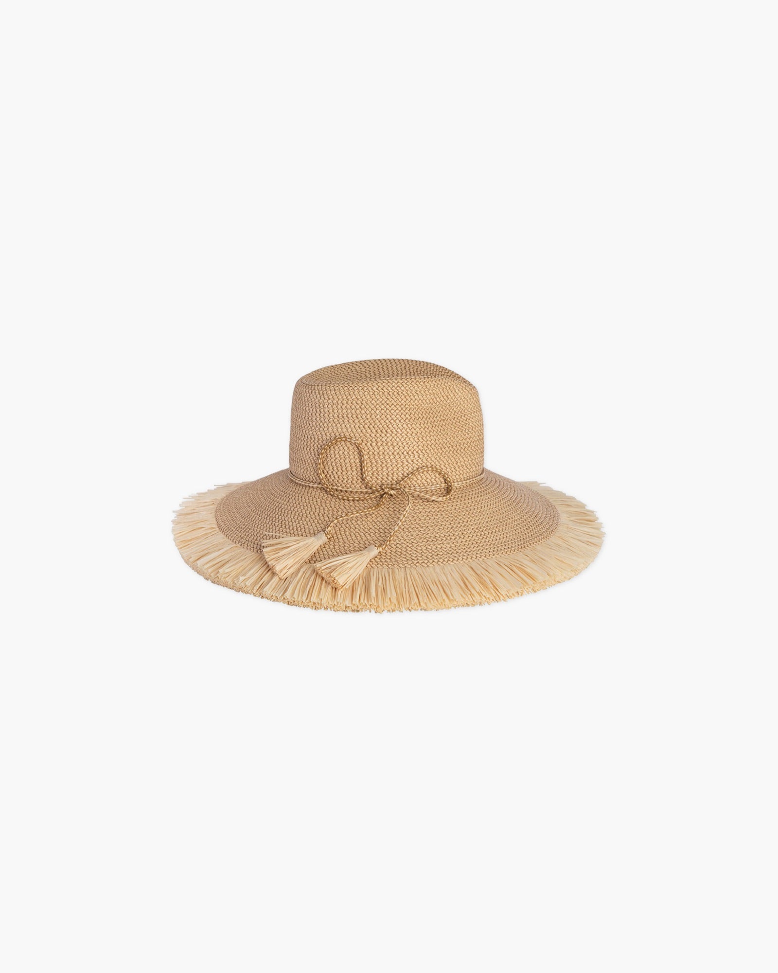 Antigua Straw Fedora Hat I Wide Brim Hat | Eric Javits