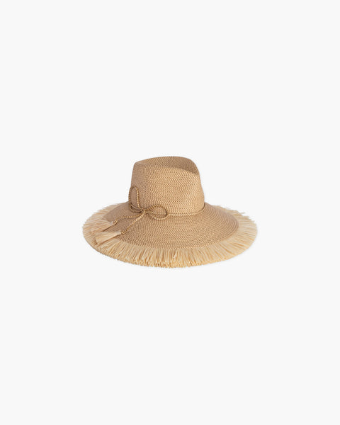 Antigua Straw Fedora Hat I Wide Brim Hat | Eric Javits