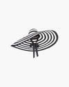 Gigantic Javits Striped Black/White Eric Javits