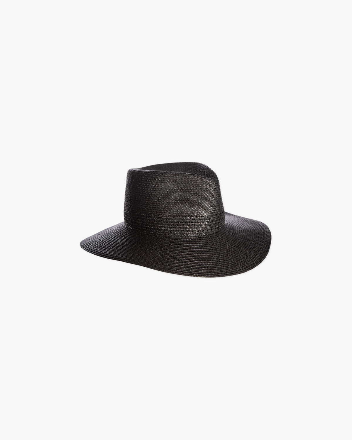 Take Cover Straw Hat in Black
