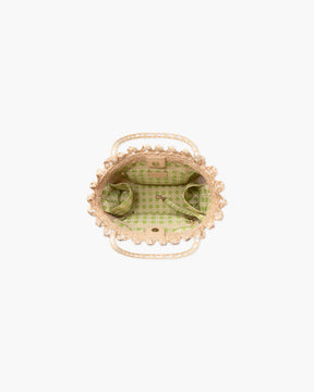 SQUISHEE® BARDOT STRAW TOTE Shell Eric Javits
