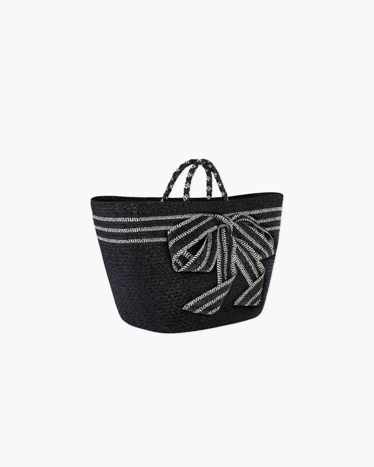 GRAN ANTOINETTE STRAW BAG OriginalBlack Mix Eric Javits