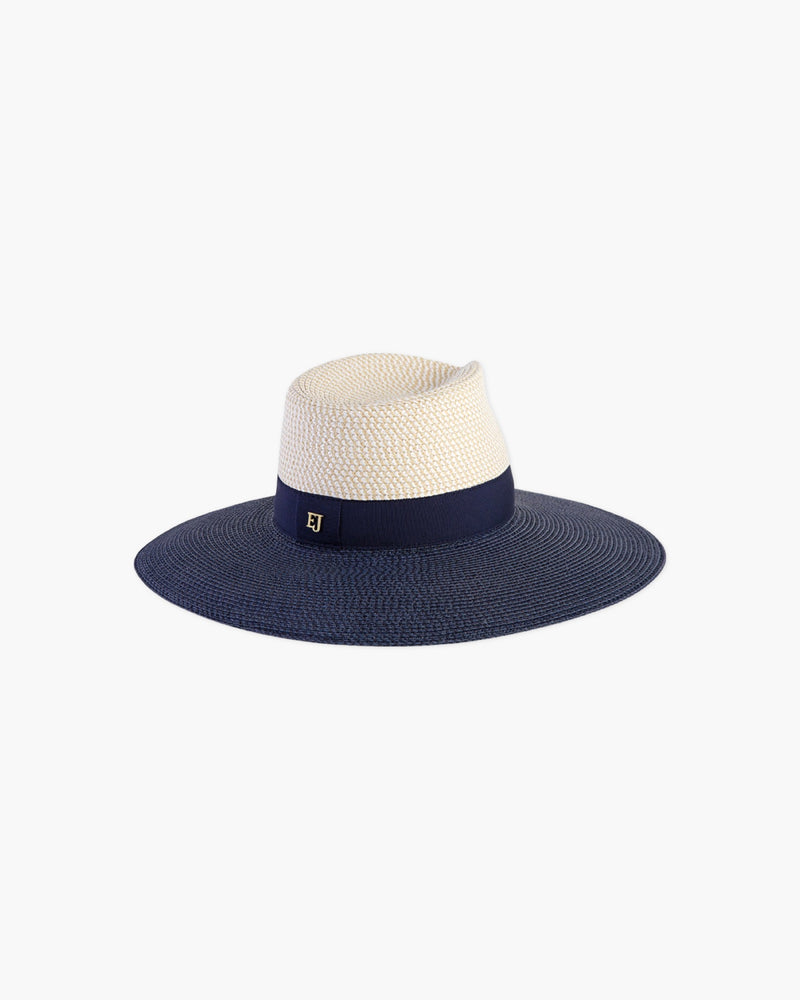 Lady Daphne White Mix/Navy Eric Javits  