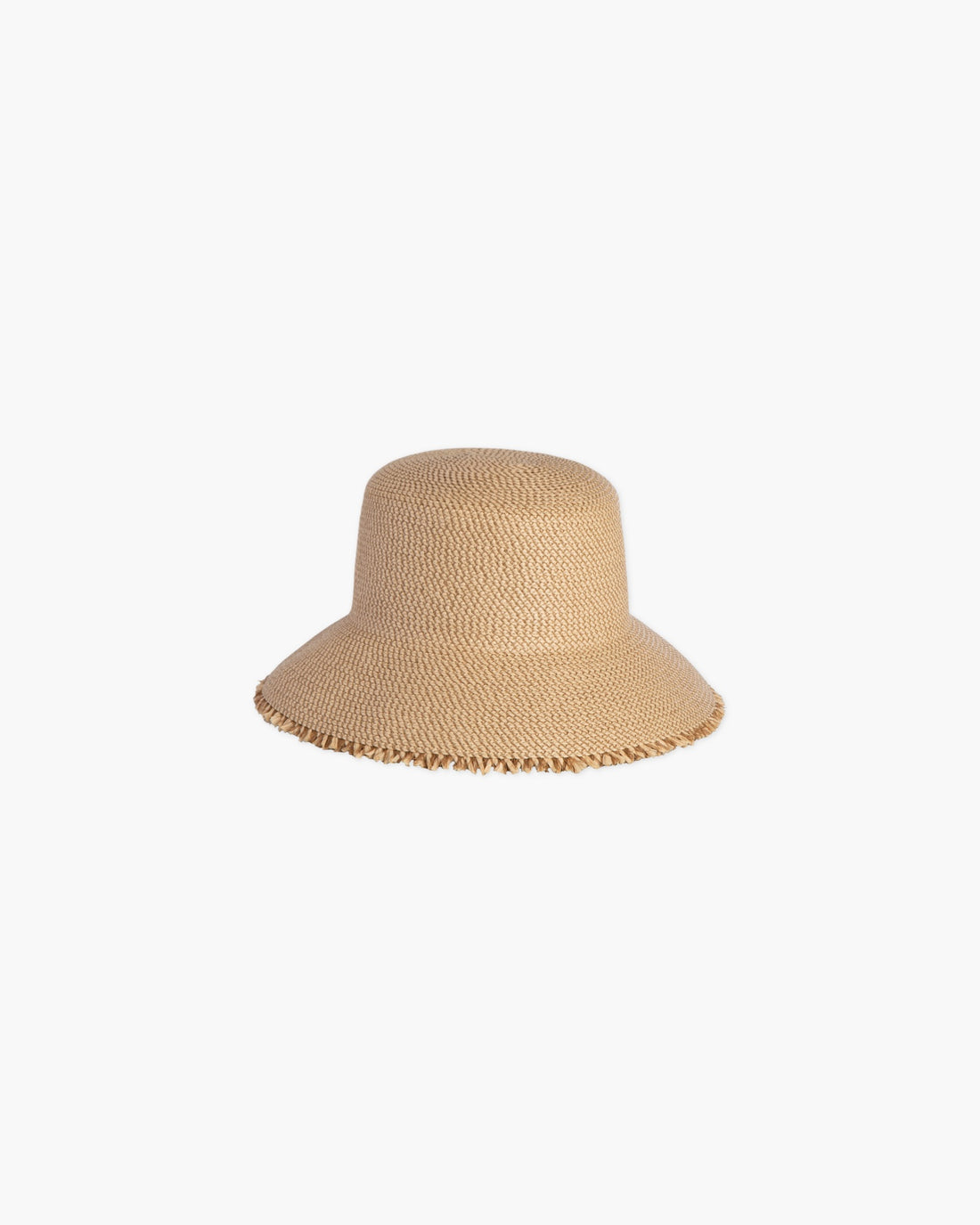 Squishee® Bucket Hat | Straw Bucket Hat | Black Speckle | Eric Javits