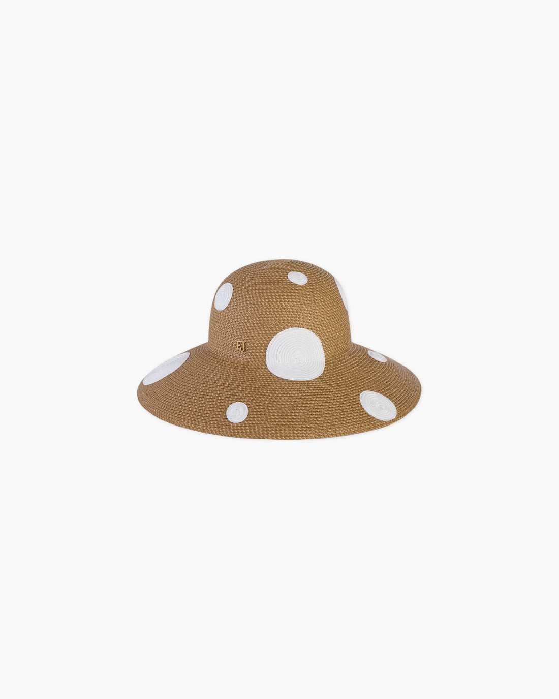 Hampton Dotti Hat | Straw Floppy Rollable Hat | Eric Javits | Natural ...