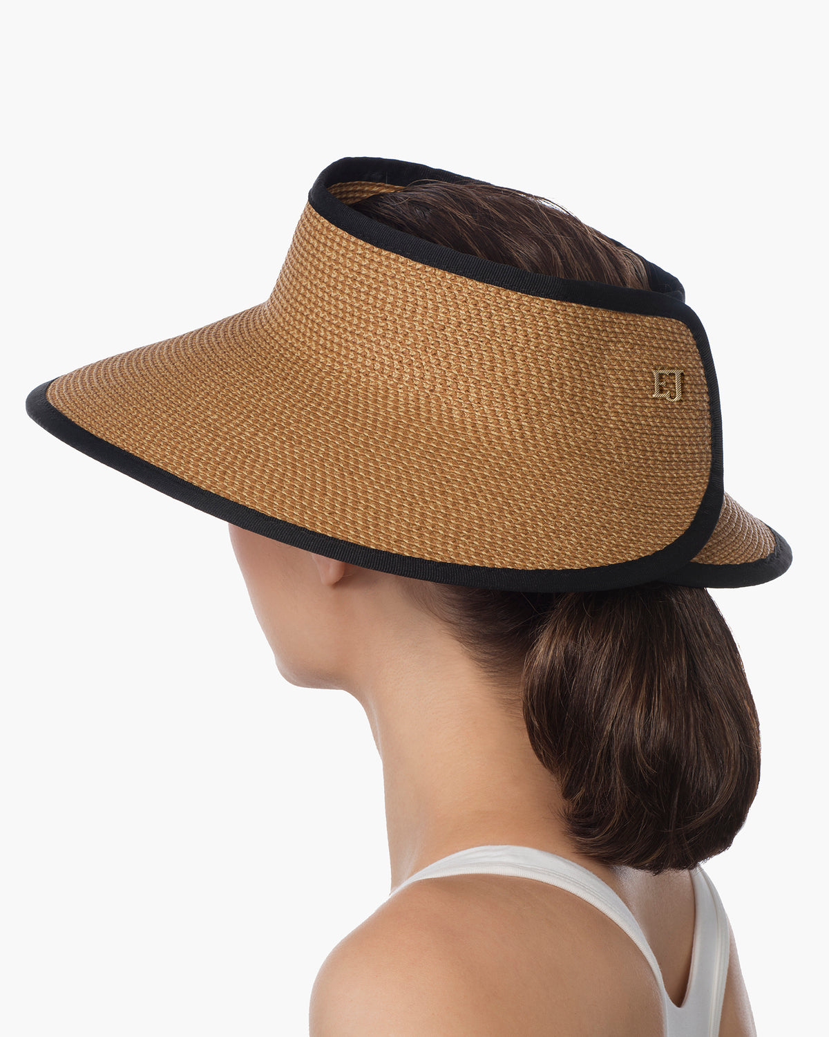 Lil Squishee® Visor Natural/Black Eric Javits