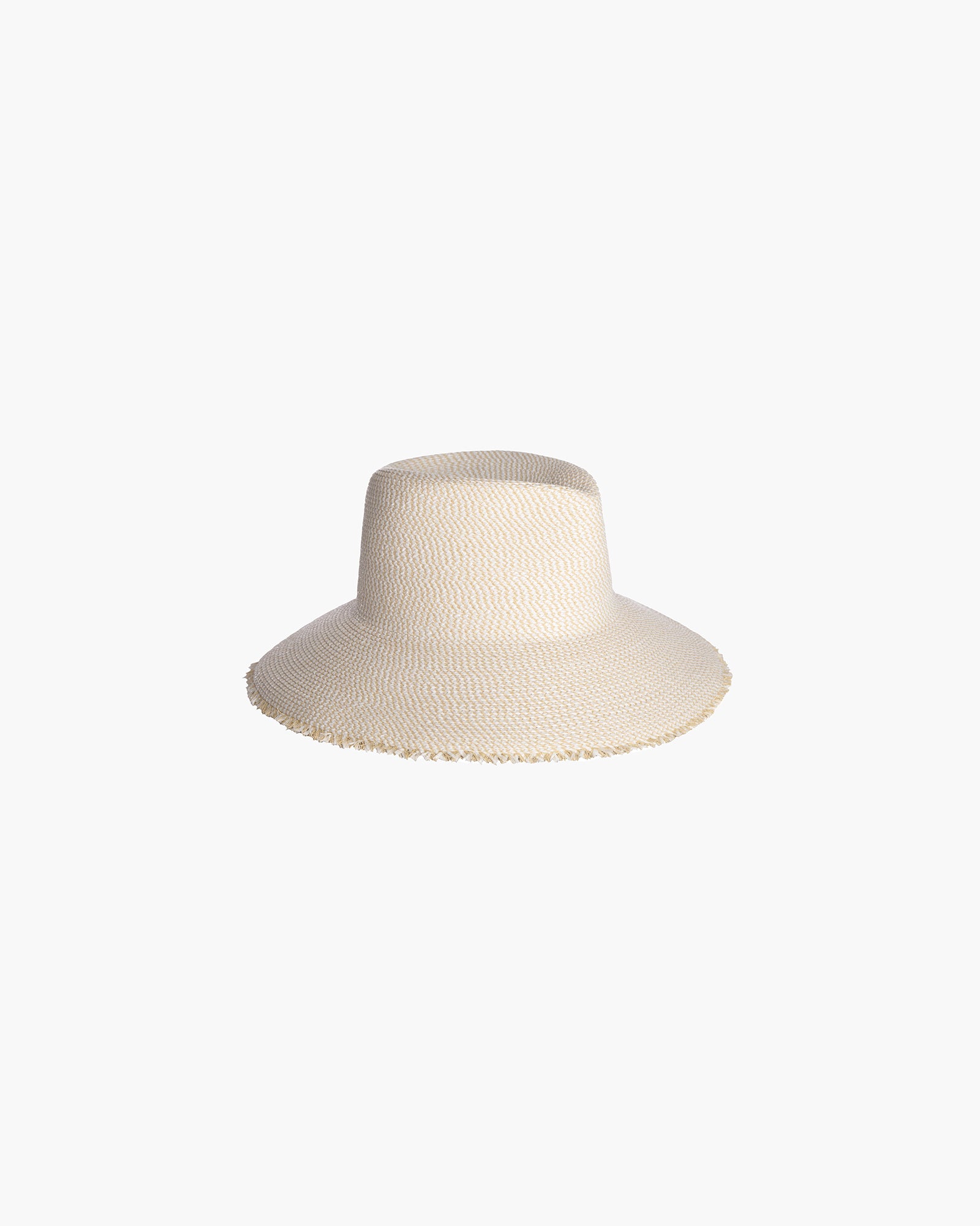 Squishee® A List｜Packable Fedora Hat | White Mix | Eric Javits