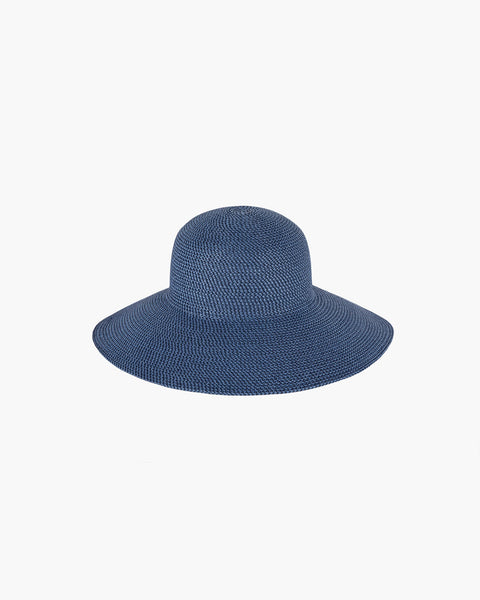 Squishee Straw Hat Hampton | Skimmer Hat | Eric Javits display picture 3