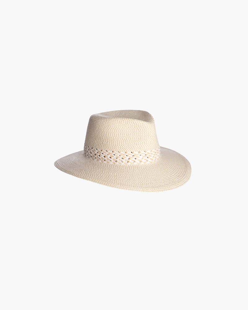 Squishee® Bayou Fedora Hat White Mix Eric Javits