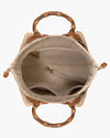 MY WAY STRAW BAG OriginalPeanut Eric Javits 