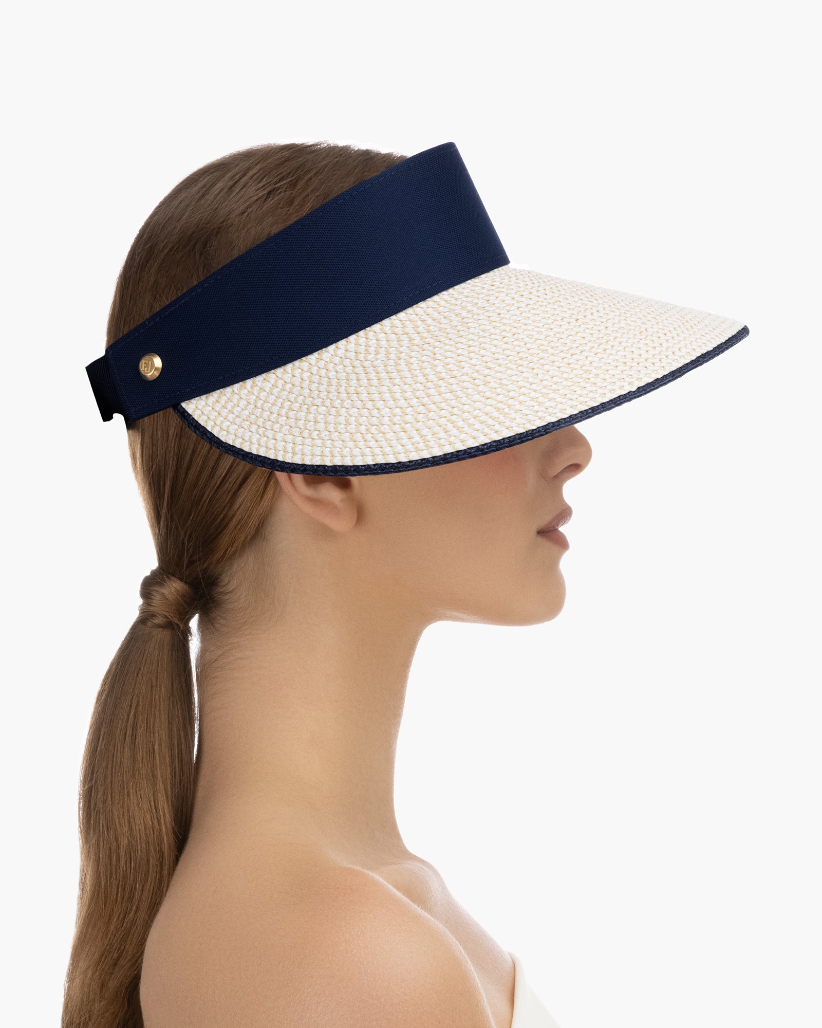 Champ II White Mix/Navy Eric Javits