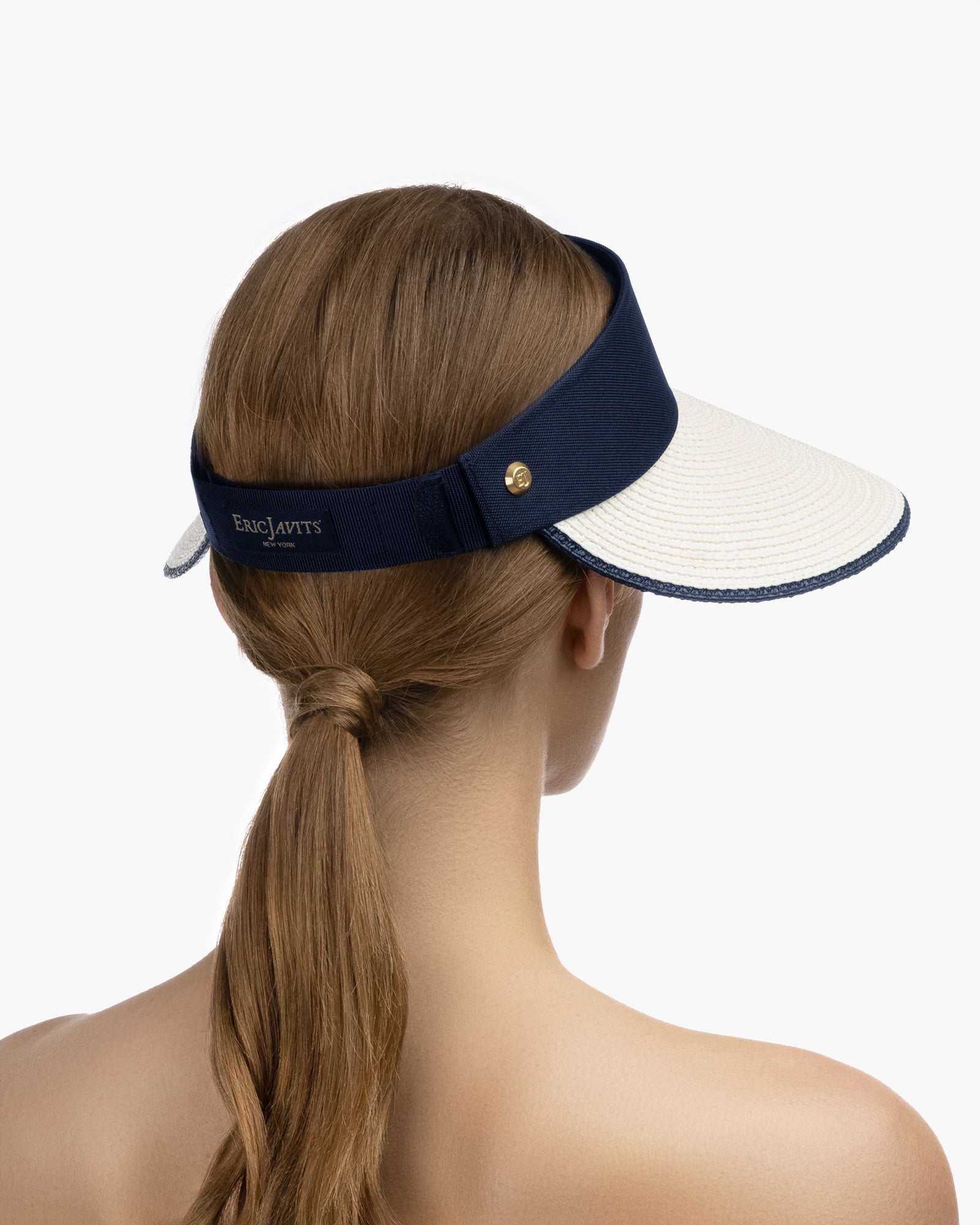 Champ II White Mix/Navy Eric Javits